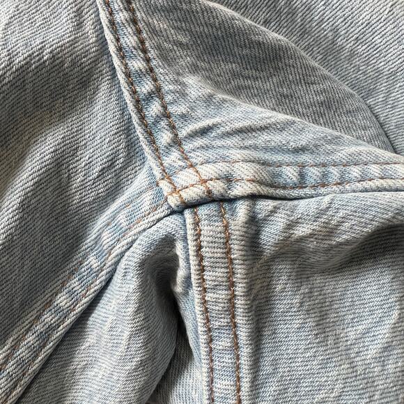 NWT Abercrombie Fitch 90s Straight Leg Ultra High Rise Jeans Women's 34 18 Short - Picture 8 of 12